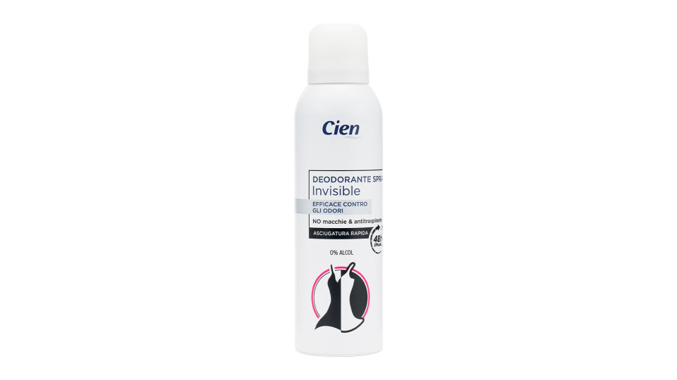 Deodorante Spray Invisible