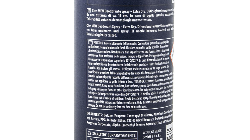 Deodorante Spray Extra Dry