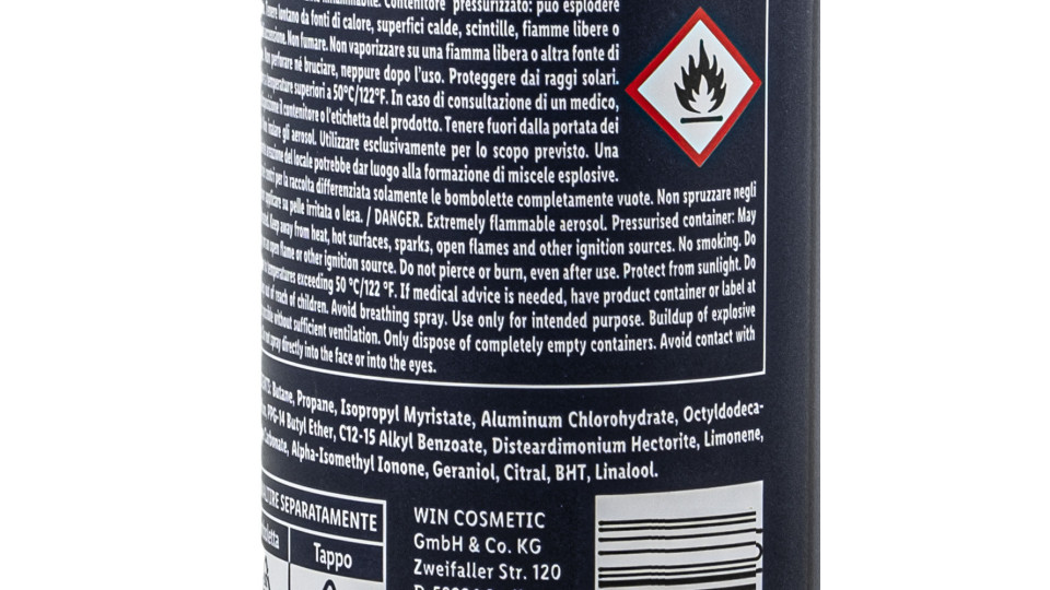 Deodorante Spray Extra Dry
