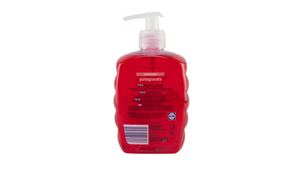 Sapone Liquido Mani Melagrana