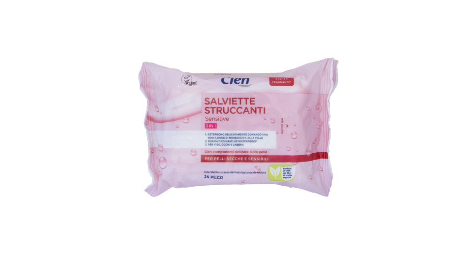 Salviettine Struccanti Sensitive