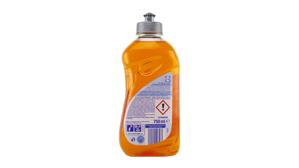 Gel Piatti Concentrato Arancia