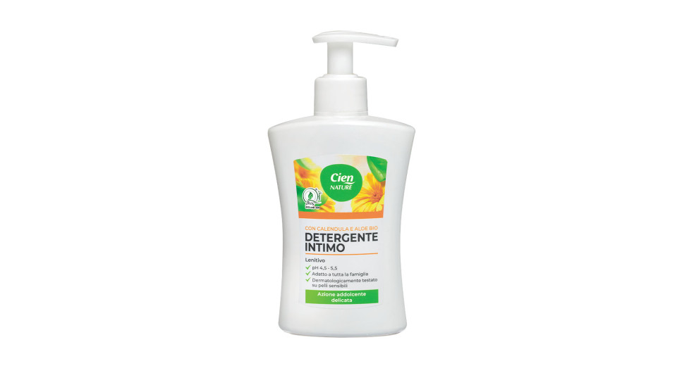 Detergente Intimo Lenitivo con Calendula e Aloe Bio