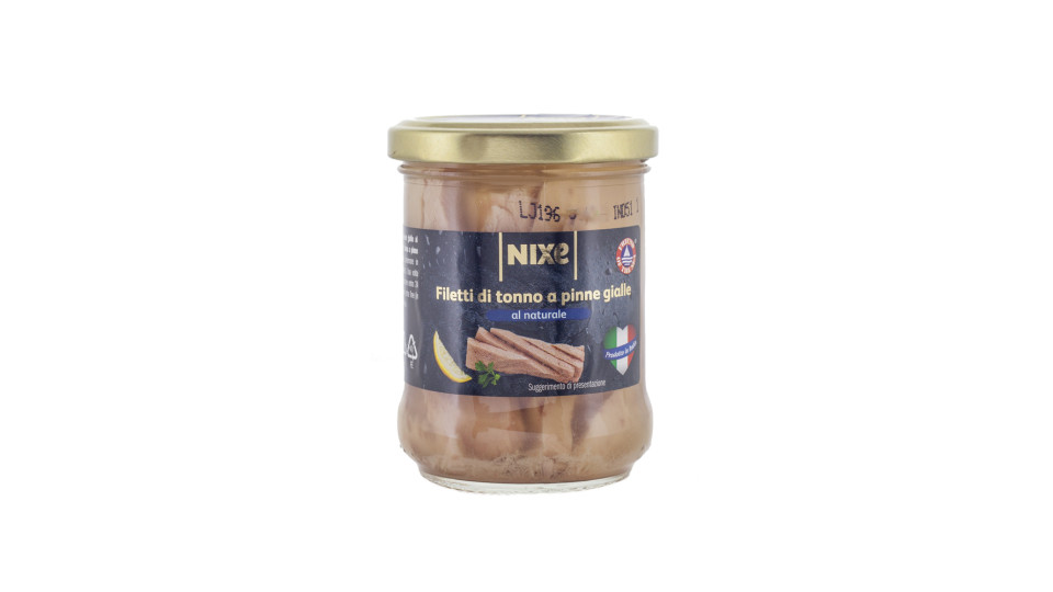 Filetti Tonno al Naturale Pinne Gialle