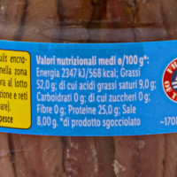 Filetti di Acciughe Cilene in Olio d'Oliva