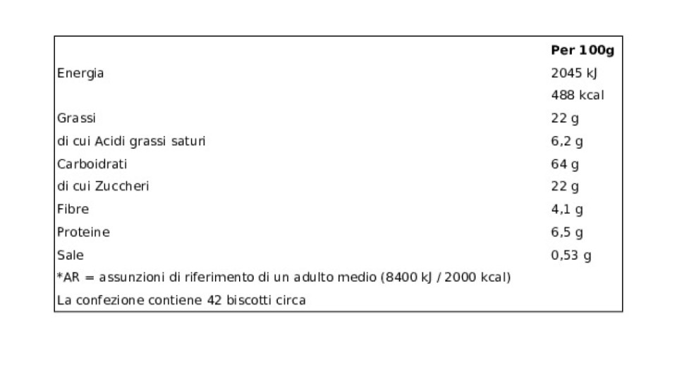 BISCOTTI GOCCIOLE EXTRADARK