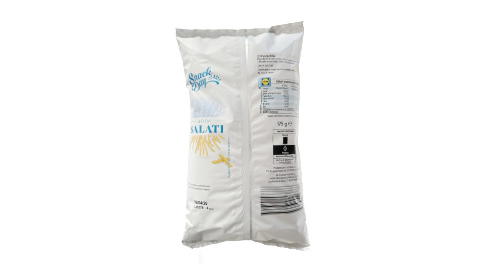 Patatine Rigate Salate