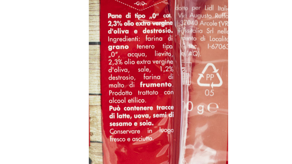 Pan Bauletto Bianco a Fette