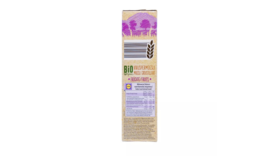 Muesli Bio Frutta