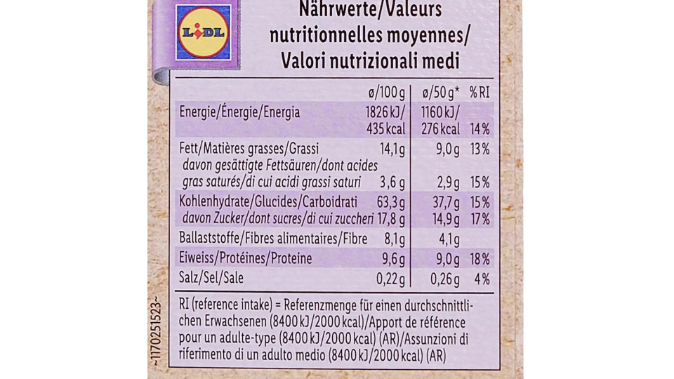 Muesli Bio Frutta