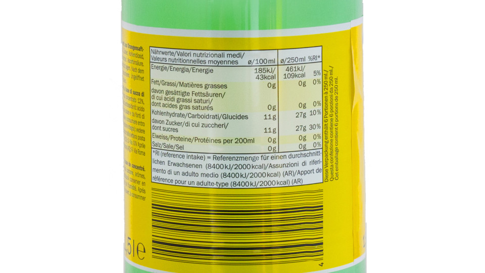 Limonata con Limoni Italiani