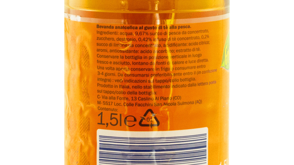 Tè alla Pesca con Infuso