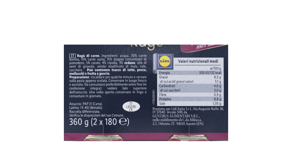 Ragù di Carne