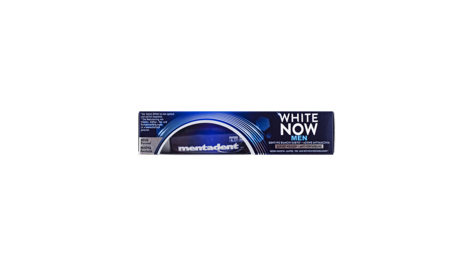 Mentadent DENTIFRICIO WHITE NOW MEN