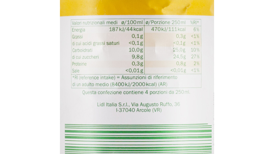 Spremuta 100% Frutta Mix Tropicale