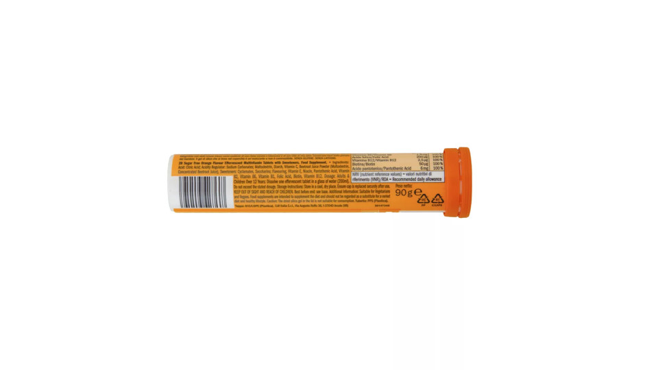 Integratore Multivitamina Tavolette Effervescenti