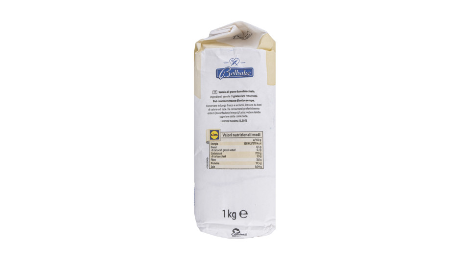 Semola Rimacinata di Grano Duro