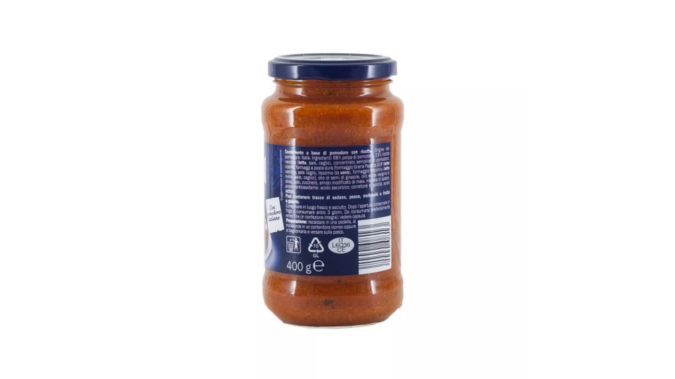 Sugo di Pomodoro alla Ricotta