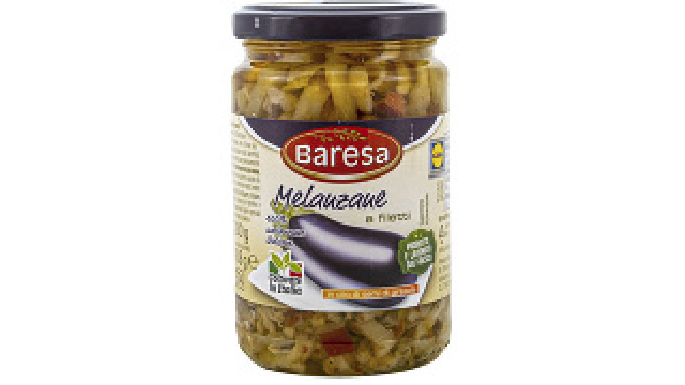 Melanzane a Filetti in Olio di Semi di Girasole