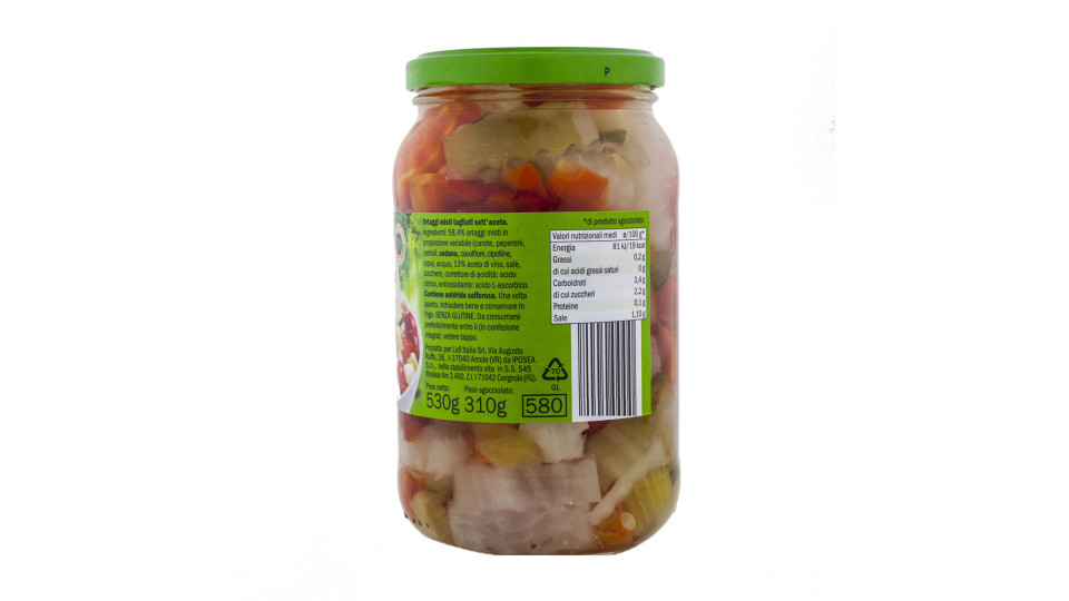 Giardiniera all'Aceto di Vino