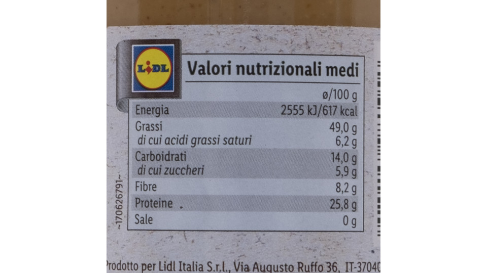 CREMA DI ARACHIDI