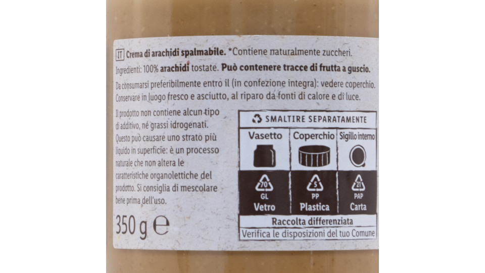 CREMA DI ARACHIDI