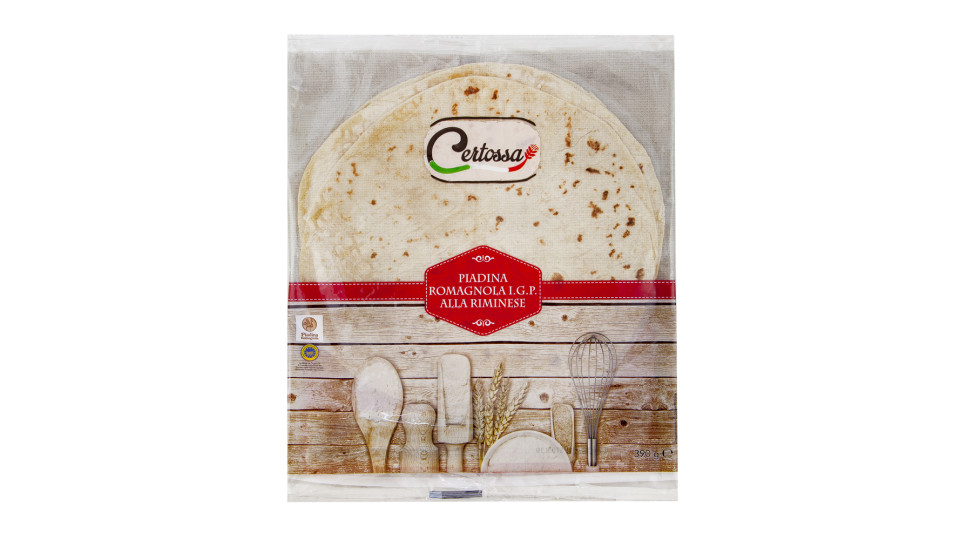Piadina Romagnola Igp alla Riminese