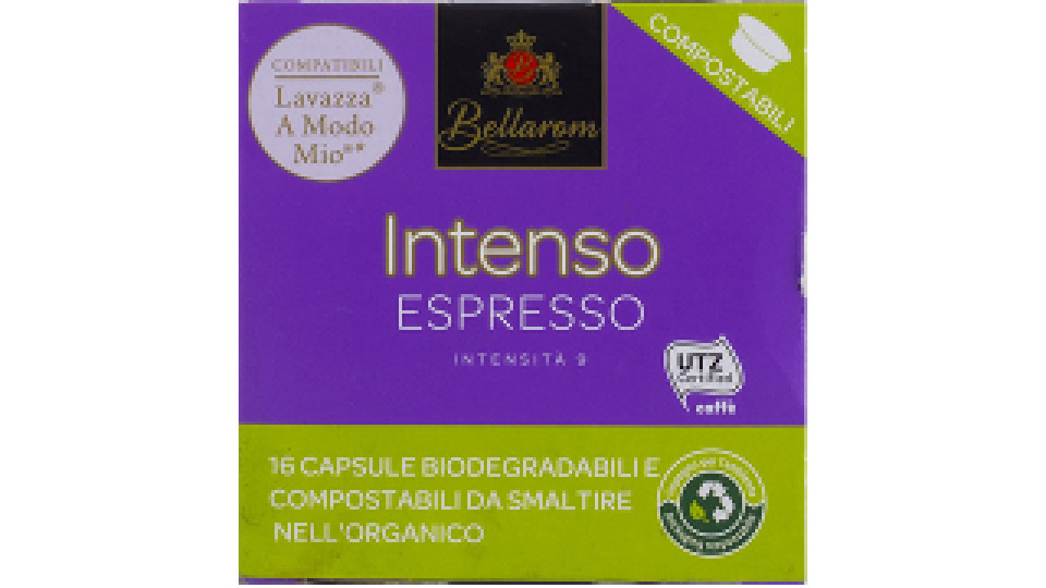 Capsule Caffè Intenso Compatibili "a Modo Mio" Compostabili