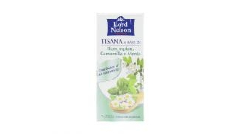 Tisana Wellness Biancospino-camomilla-menta, 20 Filtri