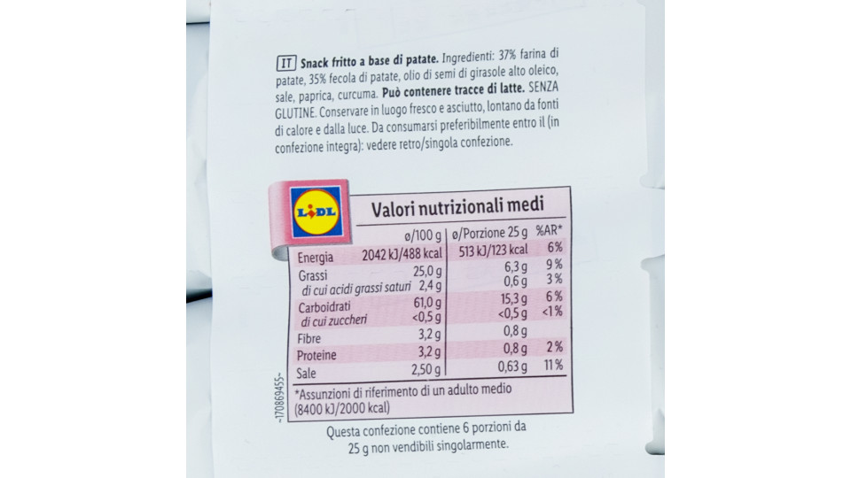 Petali di Patate Multipack
