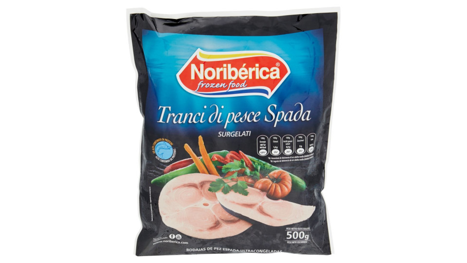 Tranci di Pesce Spada Surgelati