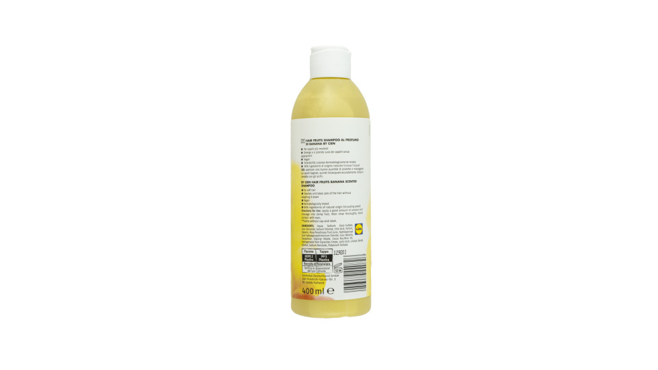 Shampoo Hair Fruits Banana