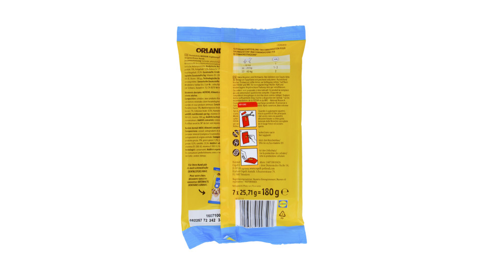 Bastoncini per Cani Dentalsticks Medi