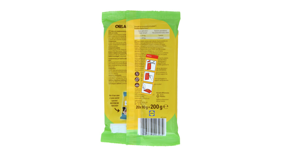 Bastoncini per Cani Dentalsticks alla Menta