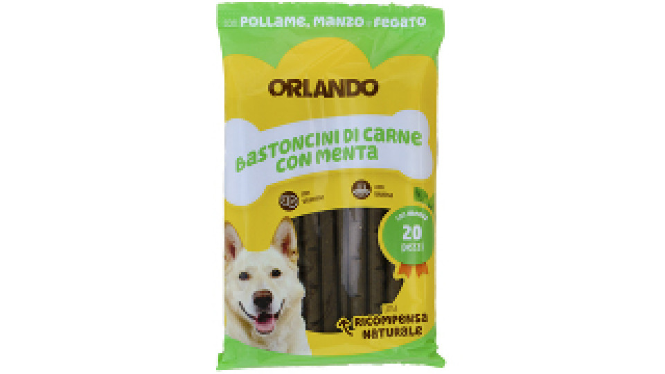 Bastoncini per Cani Dentalsticks alla Menta