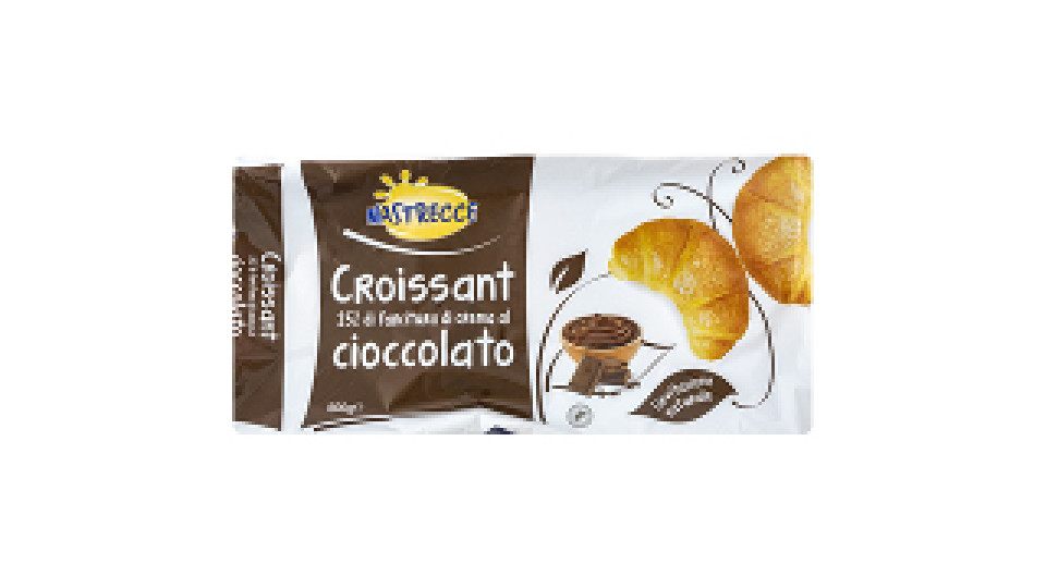 Croissant al Cacao 25% di Farcitura