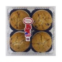 Muffins con Gocce di Cioccolato