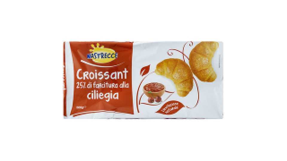 Croissant con Farcitura alla Ciliegia