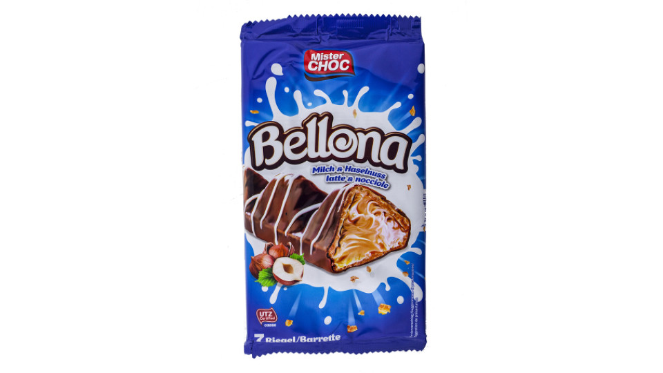 Bellona Wafer Farcito Latte e Nocciola