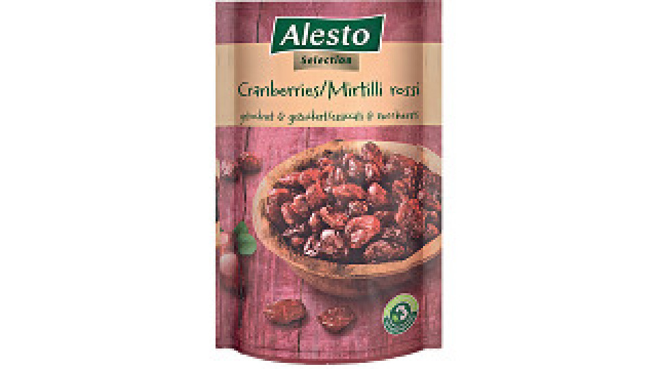 Mirtilli Rossi (Cranberries) Essiccati e Zuccherati