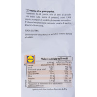 Patatine Rigate Gusto Paprika