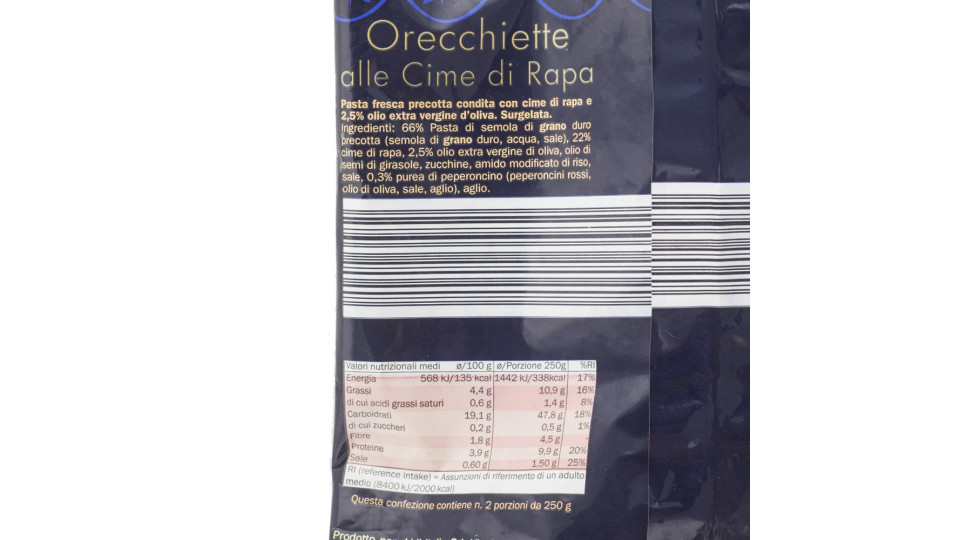 Orecchiette alle Cime di Rapa