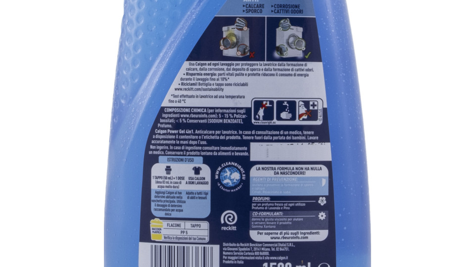 Calgon Gel 2 in 1 Anticalcare