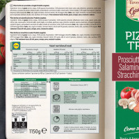 Pizza Trio Stracchino-rucola, Salamino Piccante, Tonno-cipolla