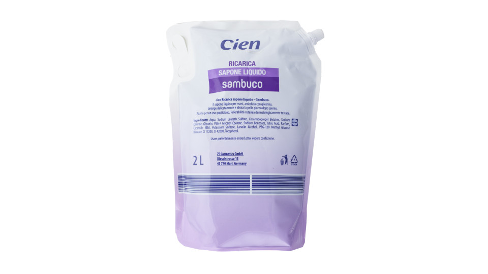 Ricarica Sapone Liquido Sambuco