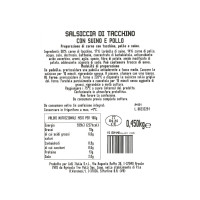 Salsicce di Tacchino con Suino e Pollo