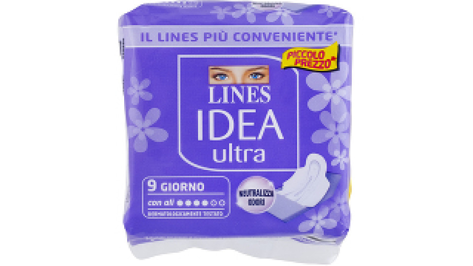 Idea Ultra Assorbenti Giorno Ripiegati con Ali