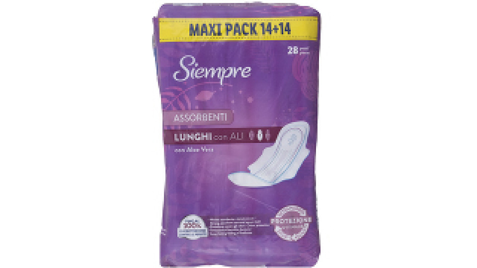 Assorbenti Ultra Lunghi con Ali