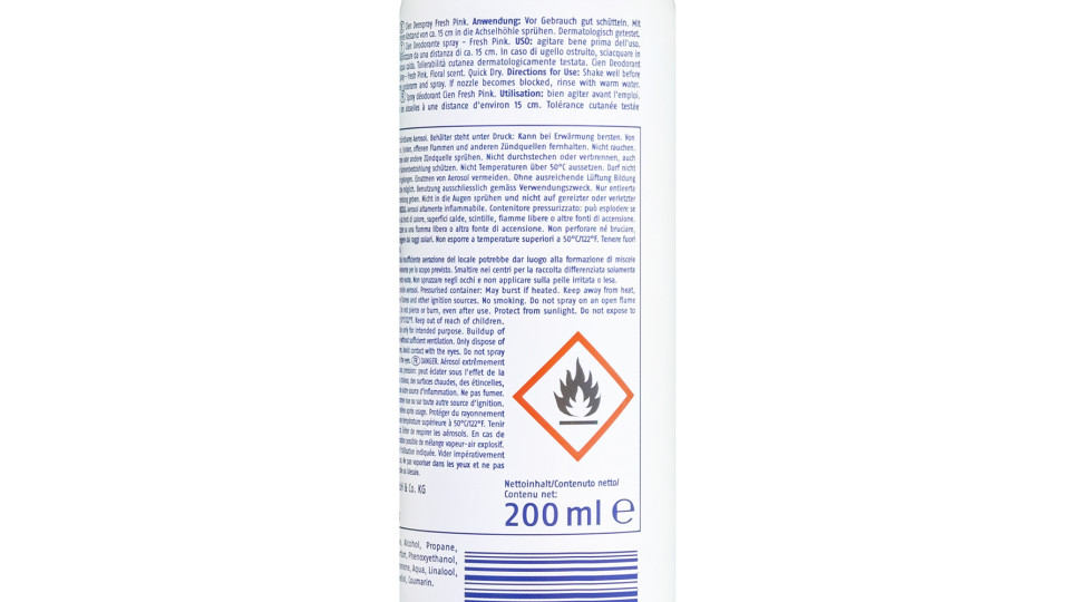 Deodorante Spray Hot Pink