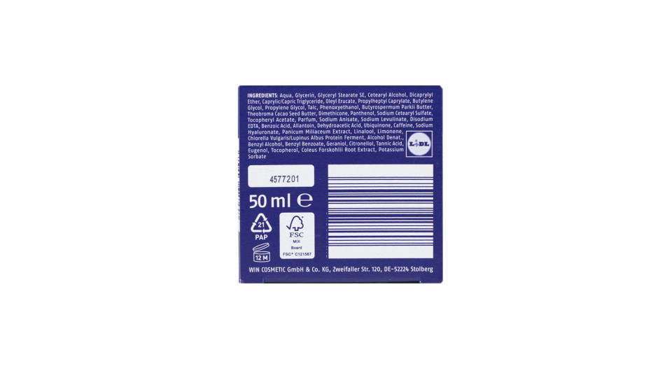 Crema Viso Antirughe Notte con Coenzima Q10